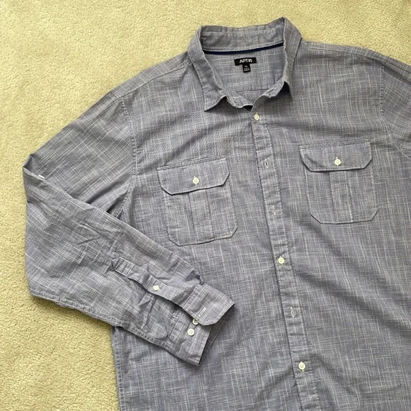 NWT Men’s APT. 9 Long Sleeve Shirt - Picture 5 of 7
